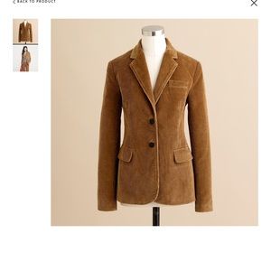 J Crew Cailey Corduroy Jacket